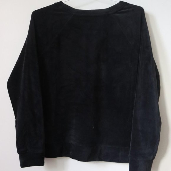 Marc New York black velvet crewneck - Picture 2 of 4